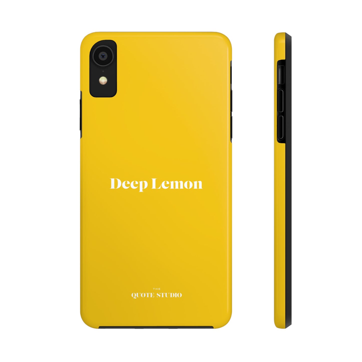 Tough Phone Cases - Deep Lemon