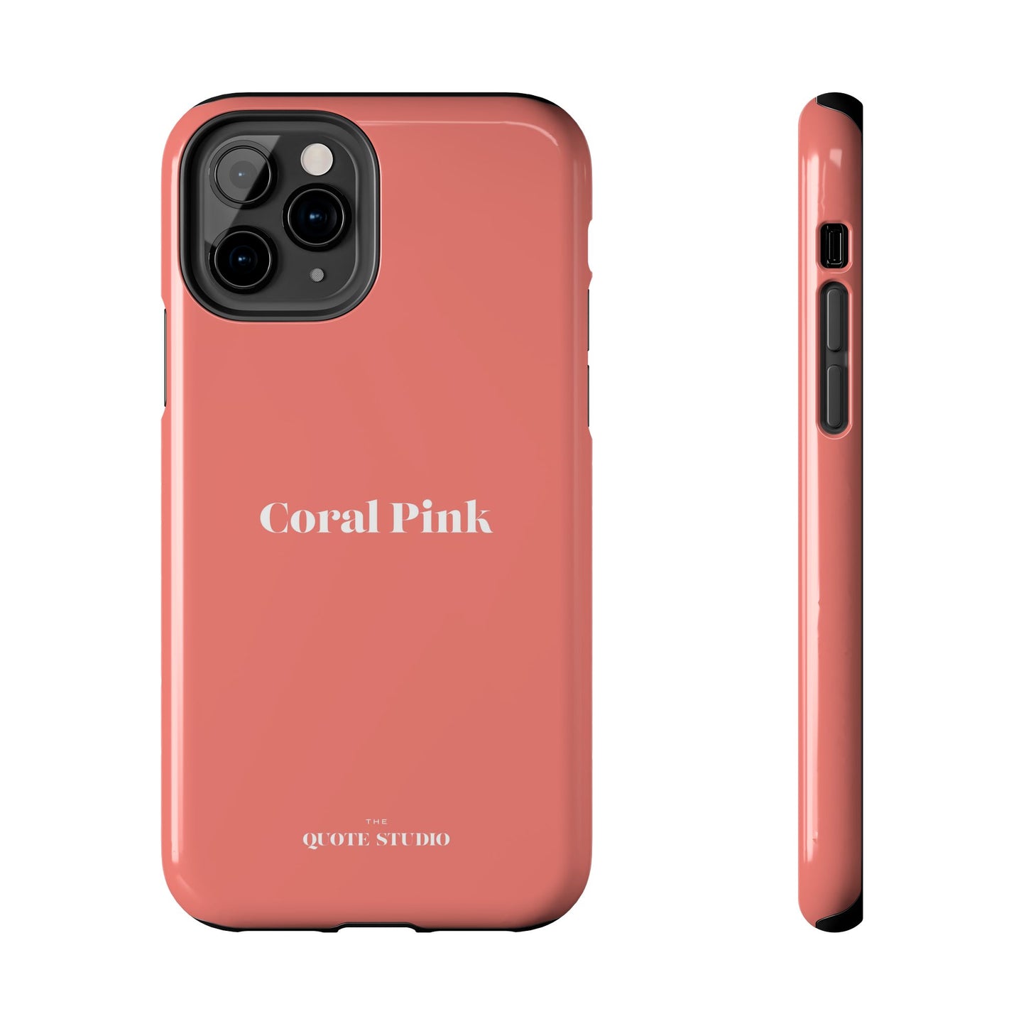 Tough Phone Cases - Coral Pink