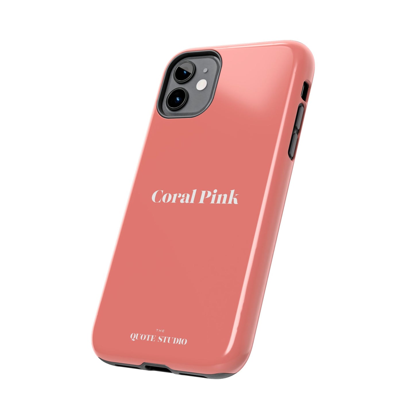 Tough Phone Cases - Coral Pink