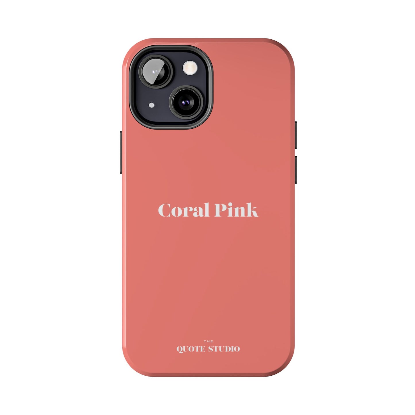 Tough Phone Cases - Coral Pink