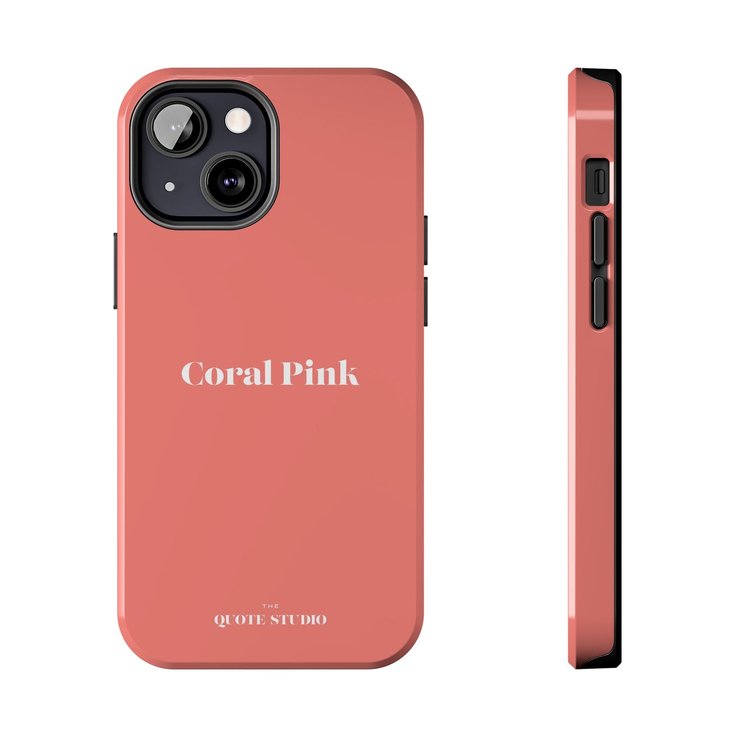 Tough Phone Cases - Coral Pink