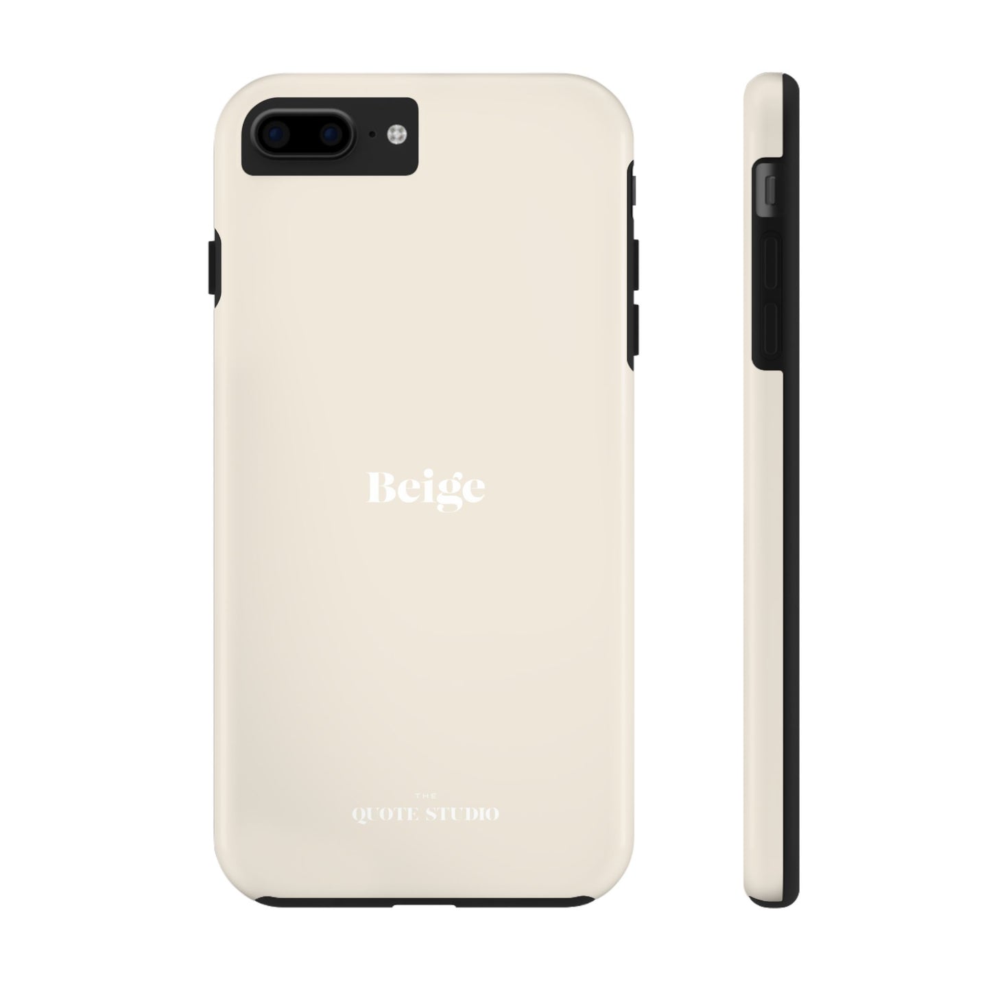 Tough Phone Cases - Beige