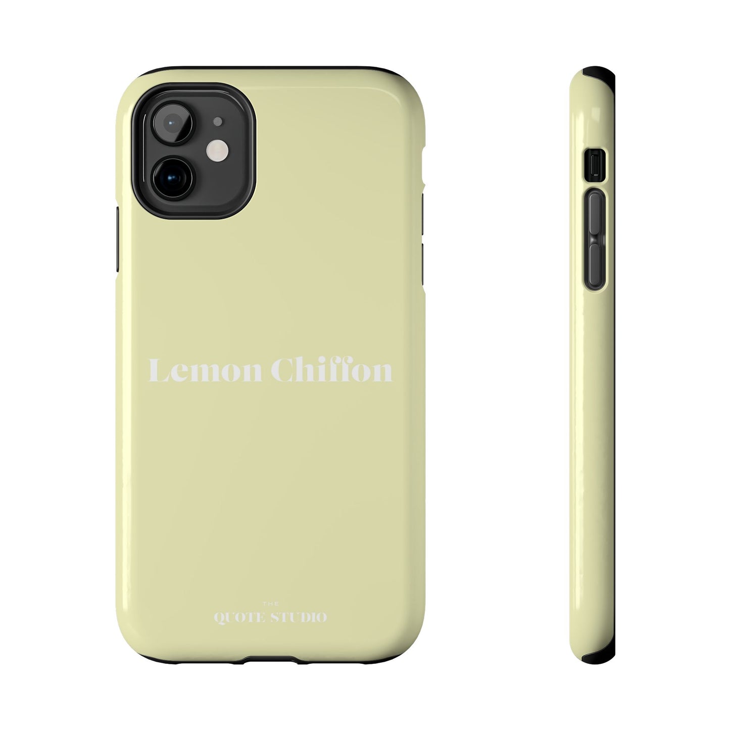 Tough Phone Cases - Lemon Chiffon