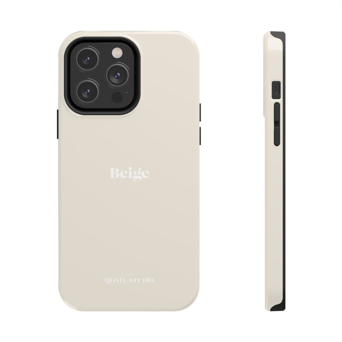 Tough Phone Cases - Beige
