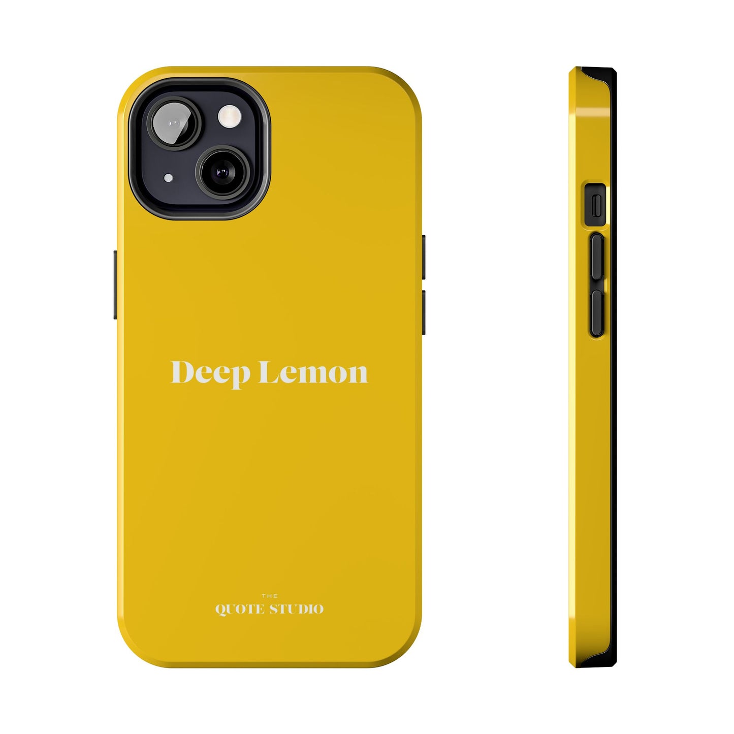Tough Phone Cases - Deep Lemon
