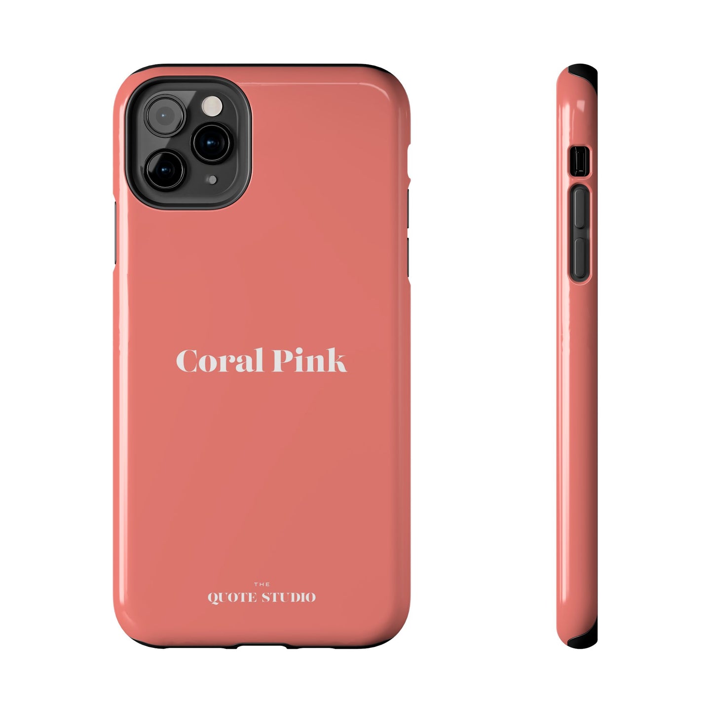 Tough Phone Cases - Coral Pink