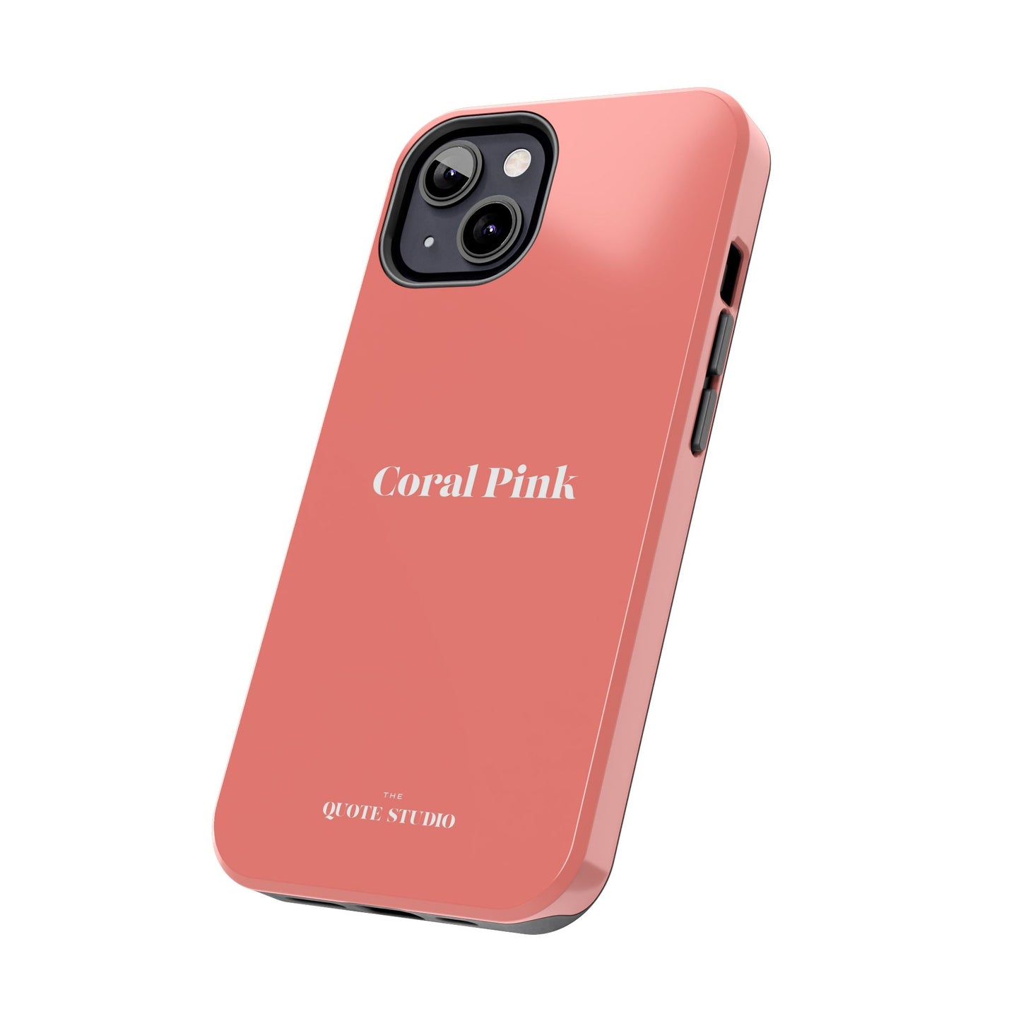 Tough Phone Cases - Coral Pink