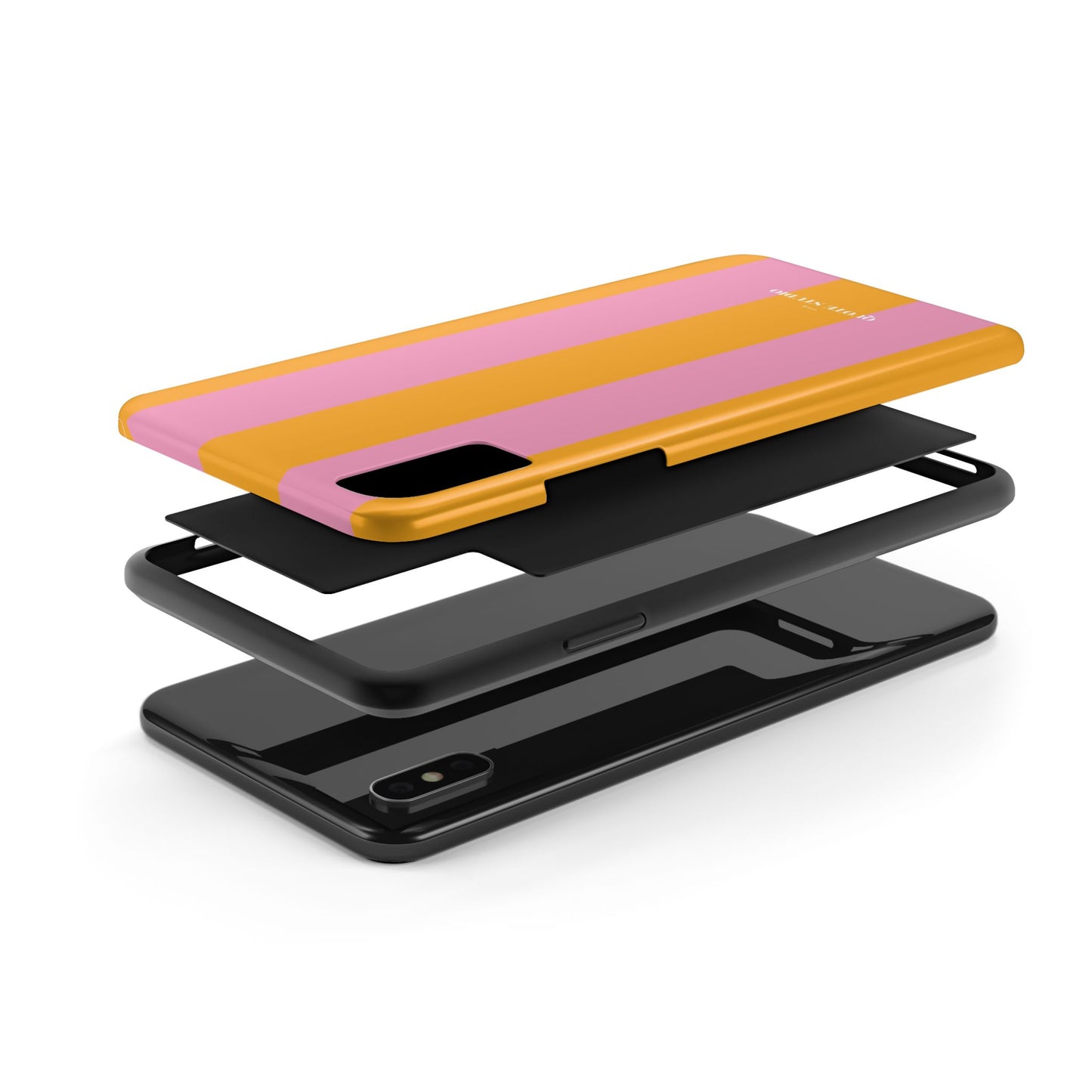 Tough Phone Cases - Colourful Stripes Design