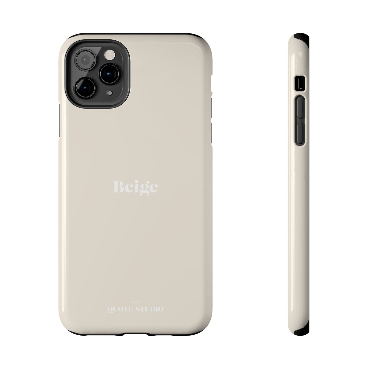 Tough Phone Cases - Beige