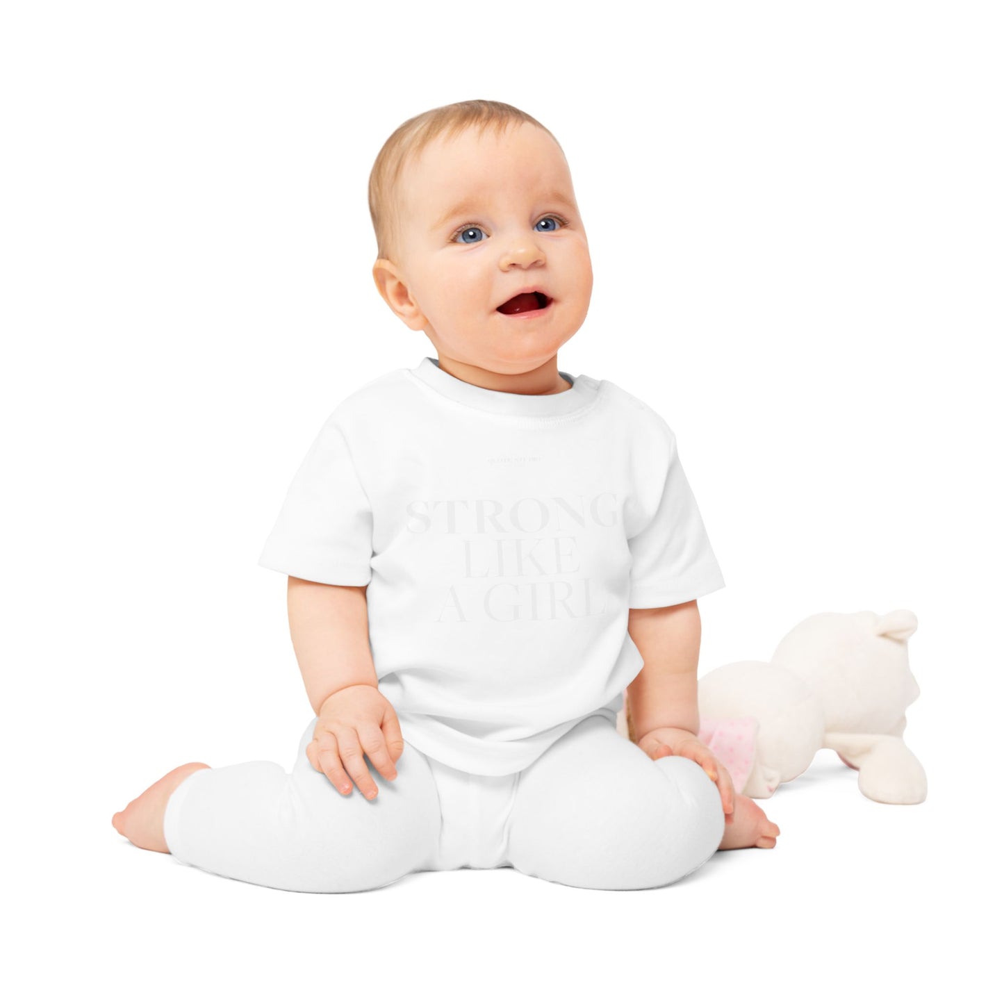 Strong like a girl Baby T-Shirt
