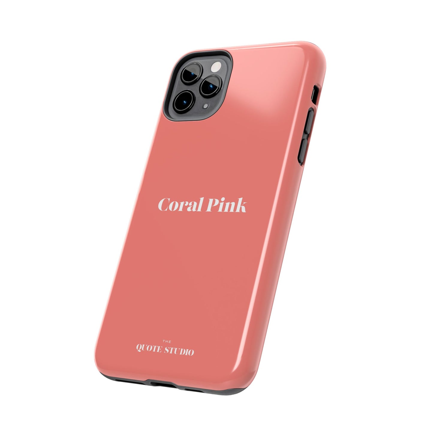 Tough Phone Cases - Coral Pink