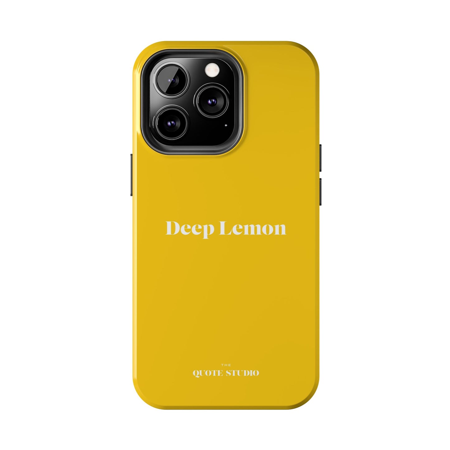 Tough Phone Cases - Deep Lemon