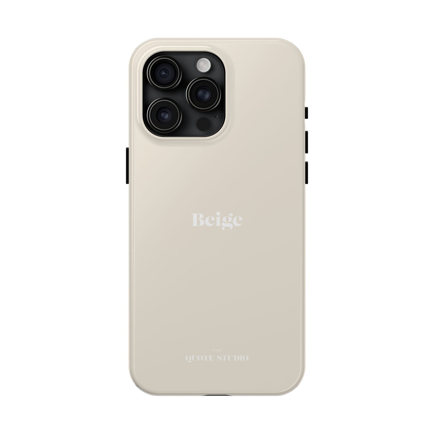 Tough Phone Cases - Beige