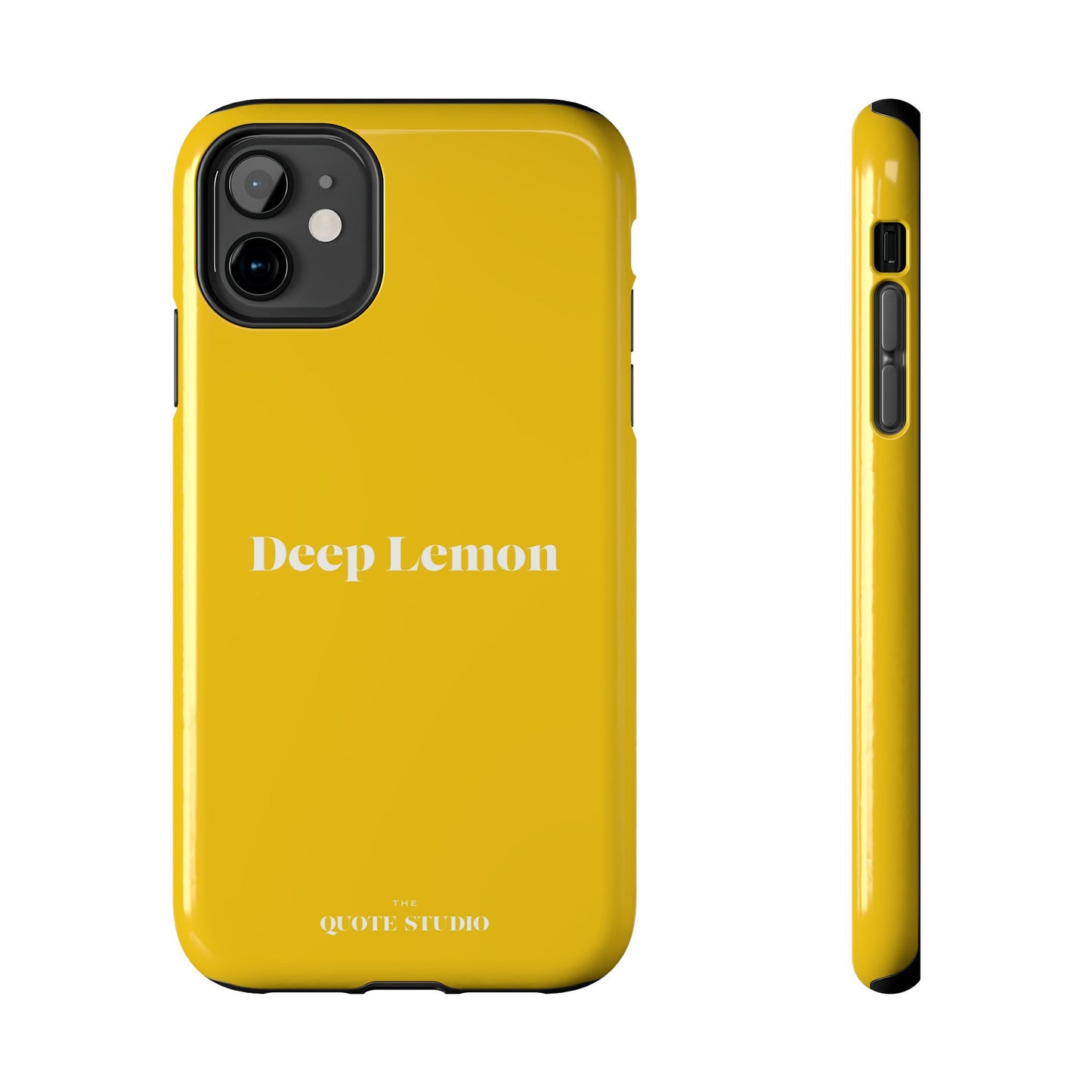 Tough Phone Cases - Deep Lemon