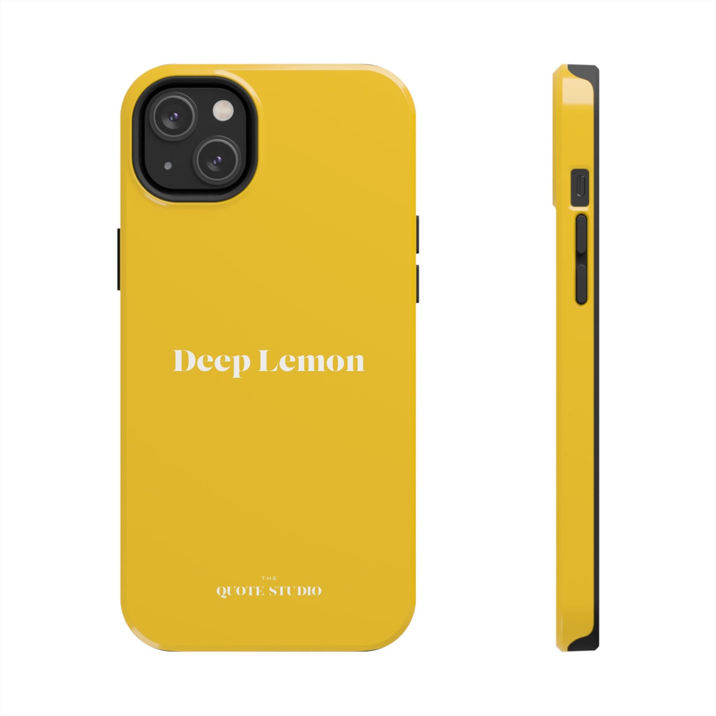 Tough Phone Cases - Deep Lemon
