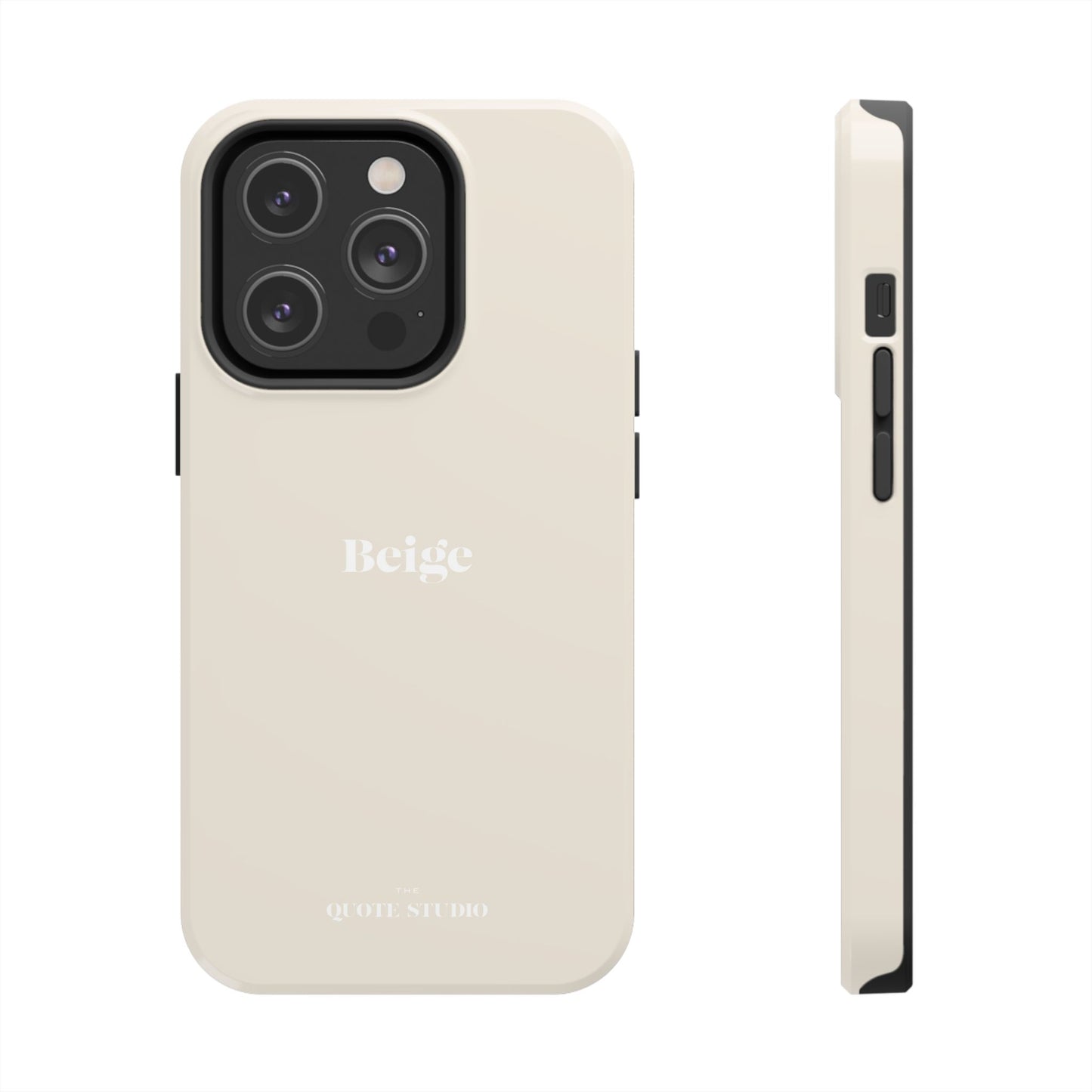 Tough Phone Cases - Beige