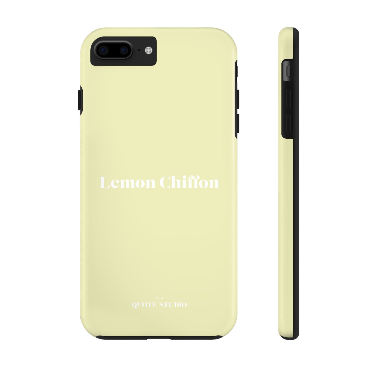 Tough Phone Cases - Lemon Chiffon