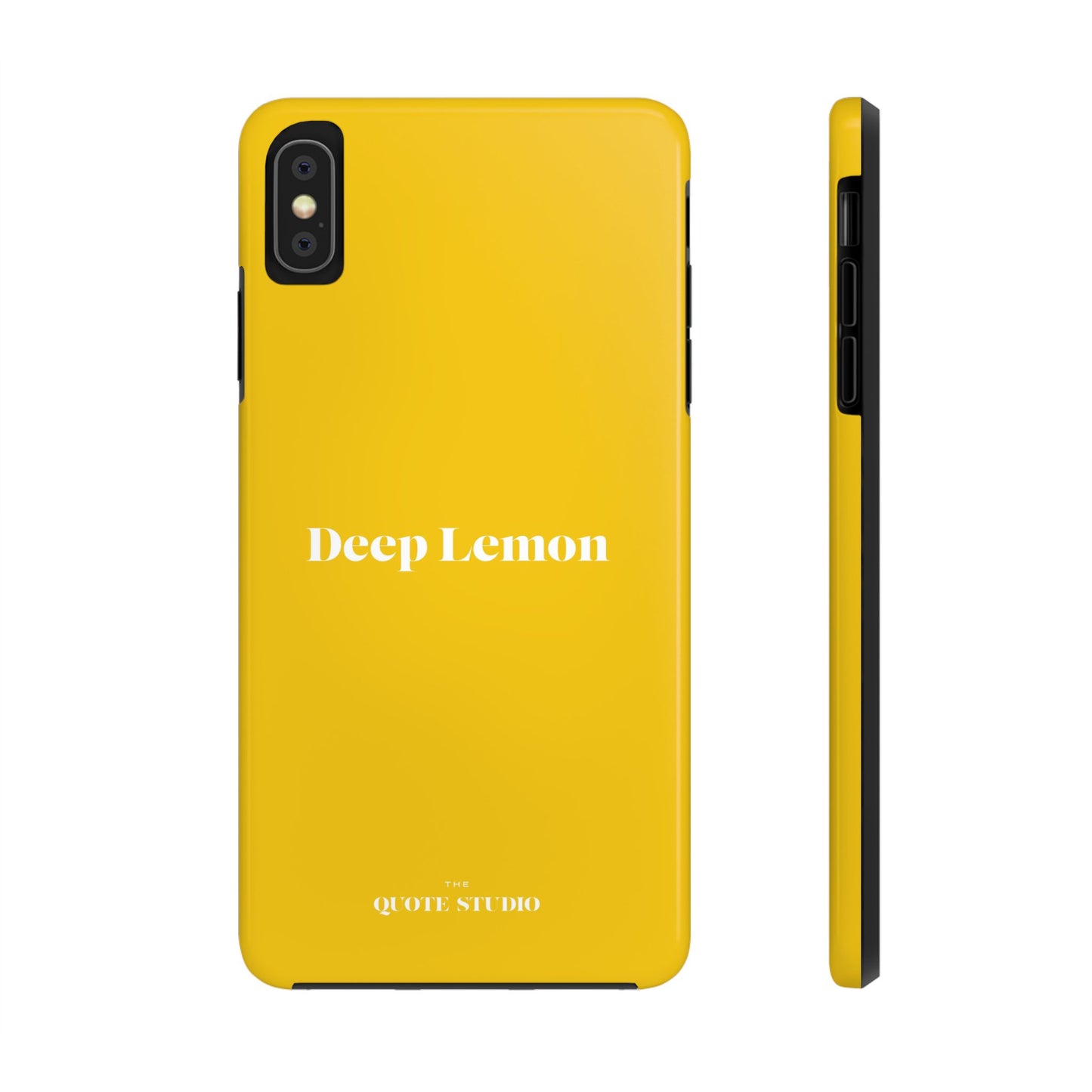 Tough Phone Cases - Deep Lemon
