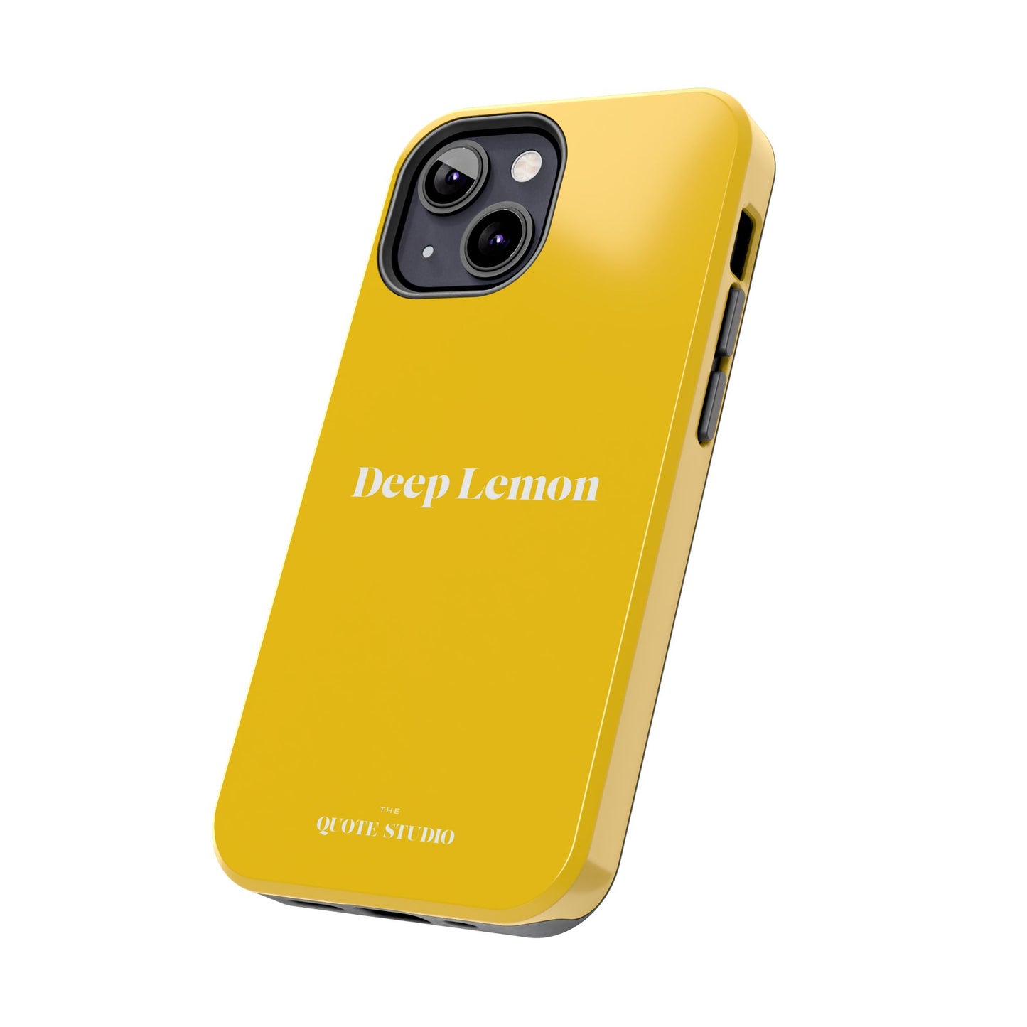 Tough Phone Cases - Deep Lemon