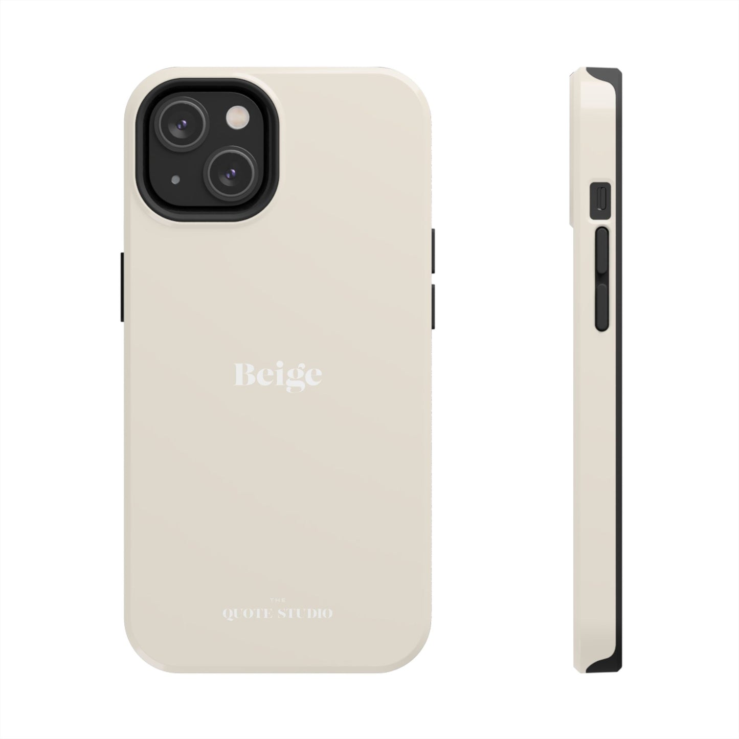 Tough Phone Cases - Beige