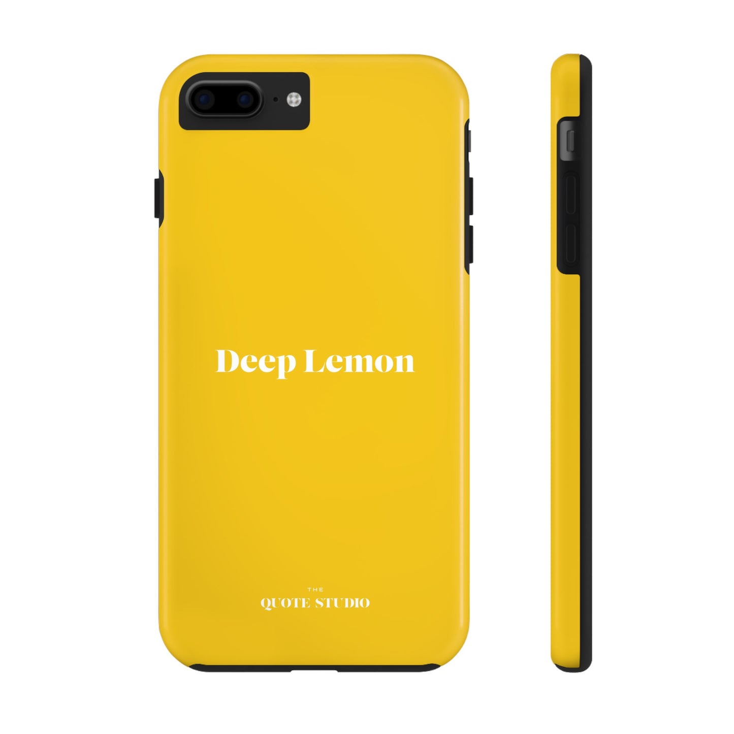 Tough Phone Cases - Deep Lemon