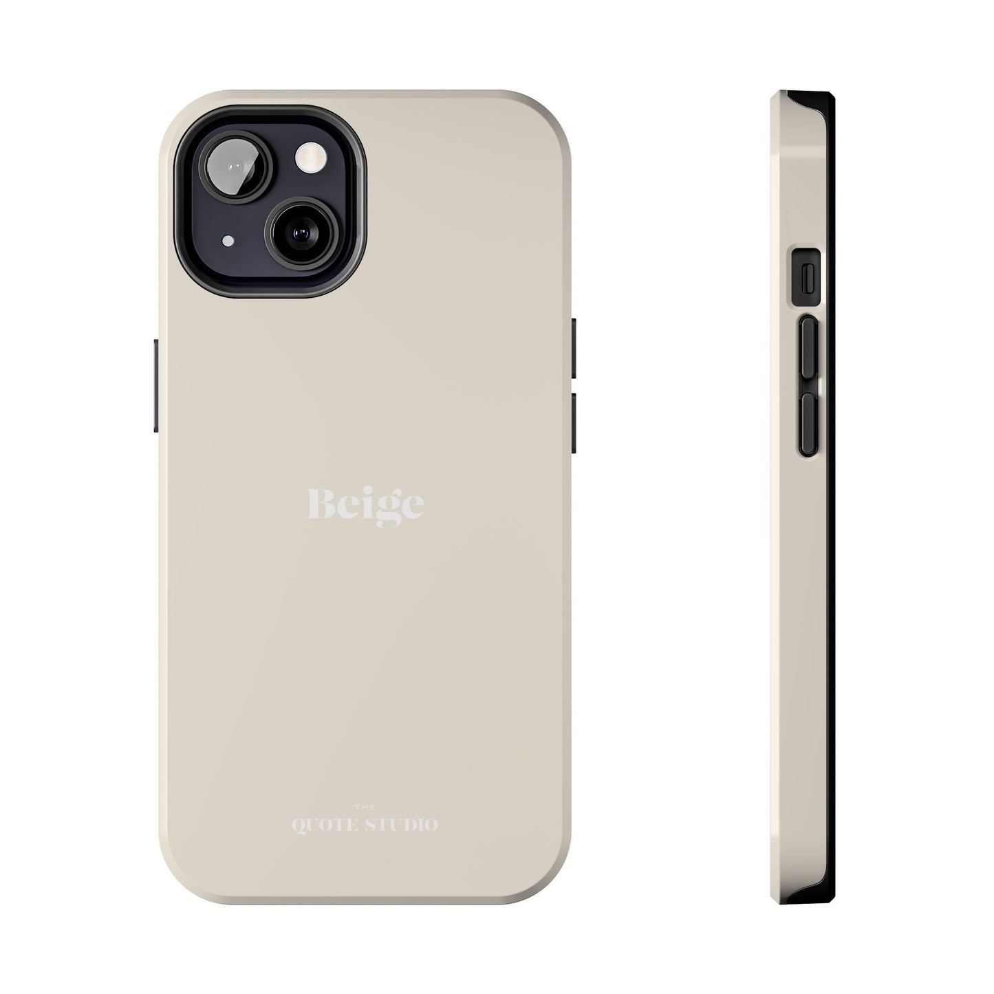 Tough Phone Cases - Beige