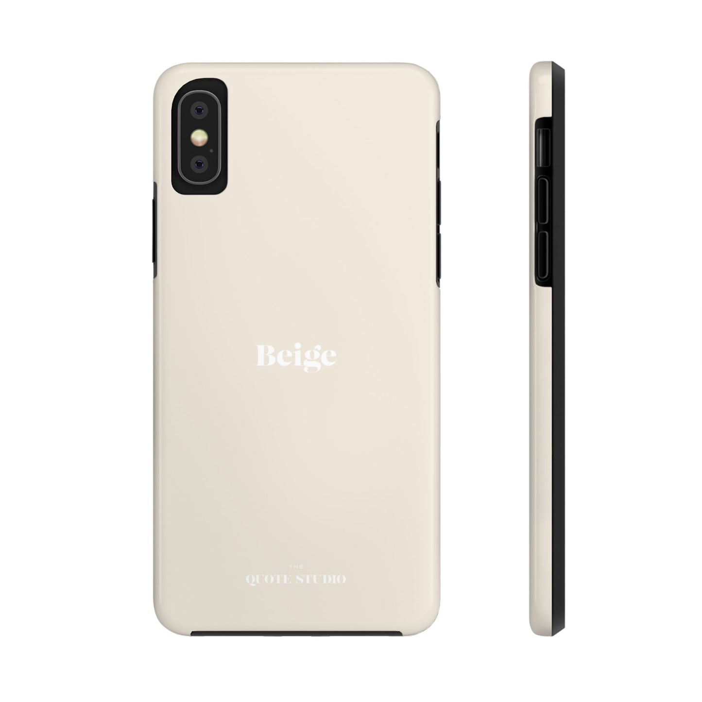 Tough Phone Cases - Beige