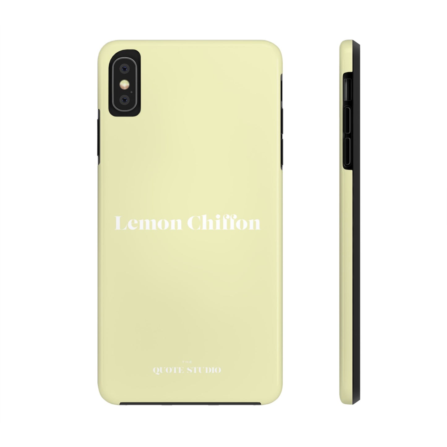 Tough Phone Cases - Lemon Chiffon