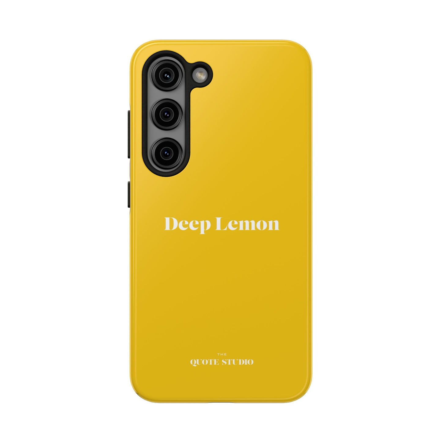 Tough Phone Cases - Deep Lemon