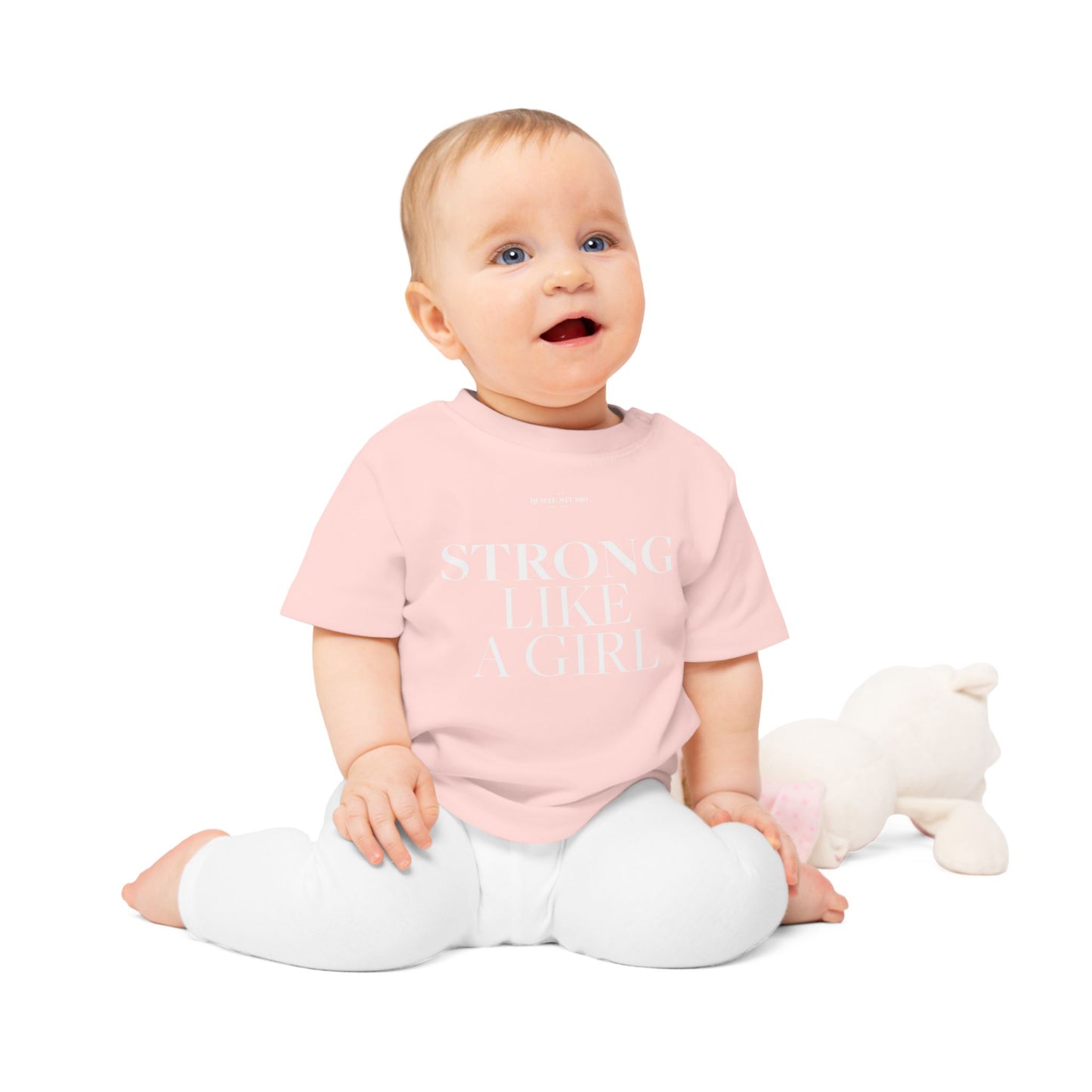 Strong like a girl Baby T-Shirt