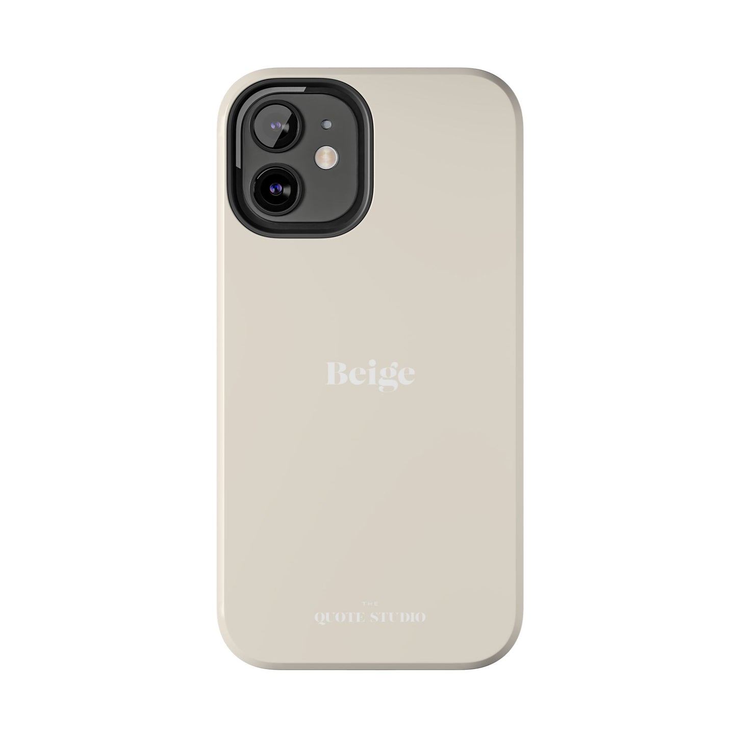 Tough Phone Cases - Beige