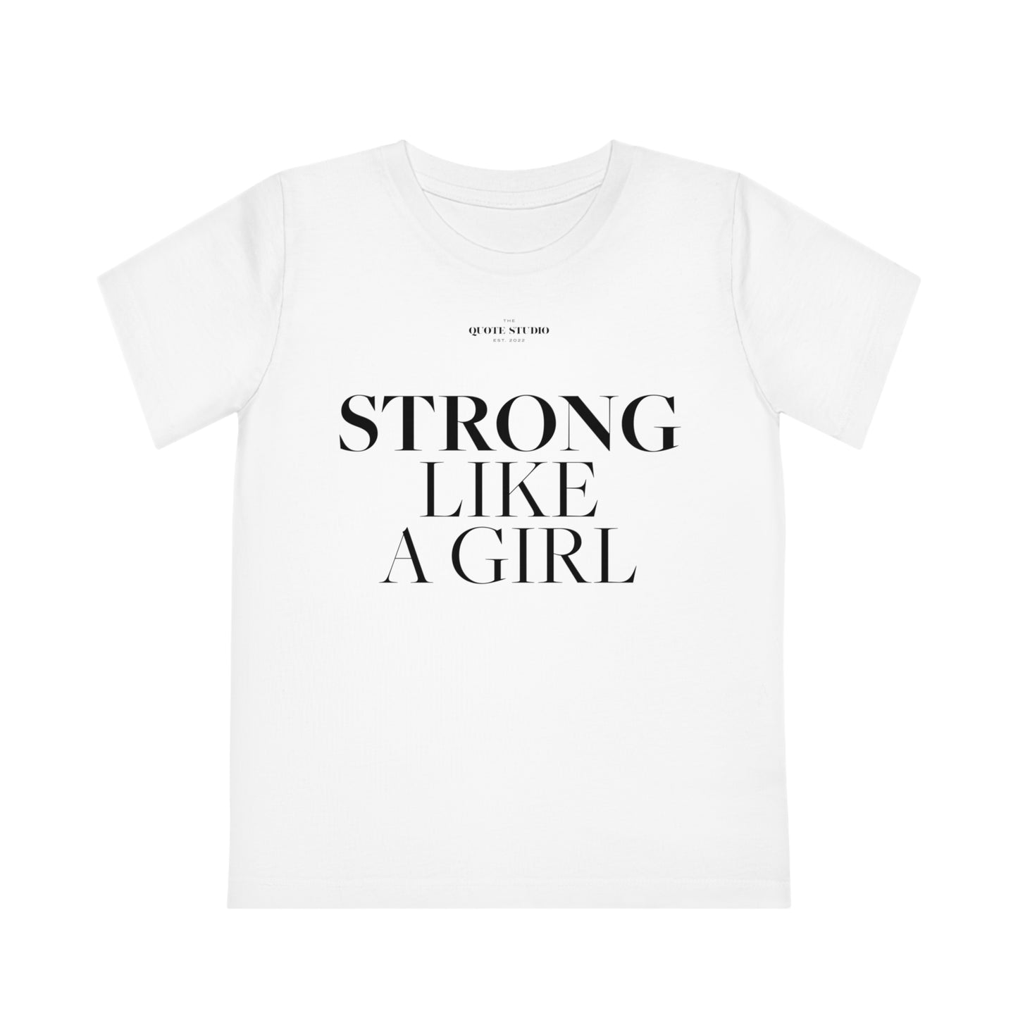 Strong like a girl Kids' T-Shirt