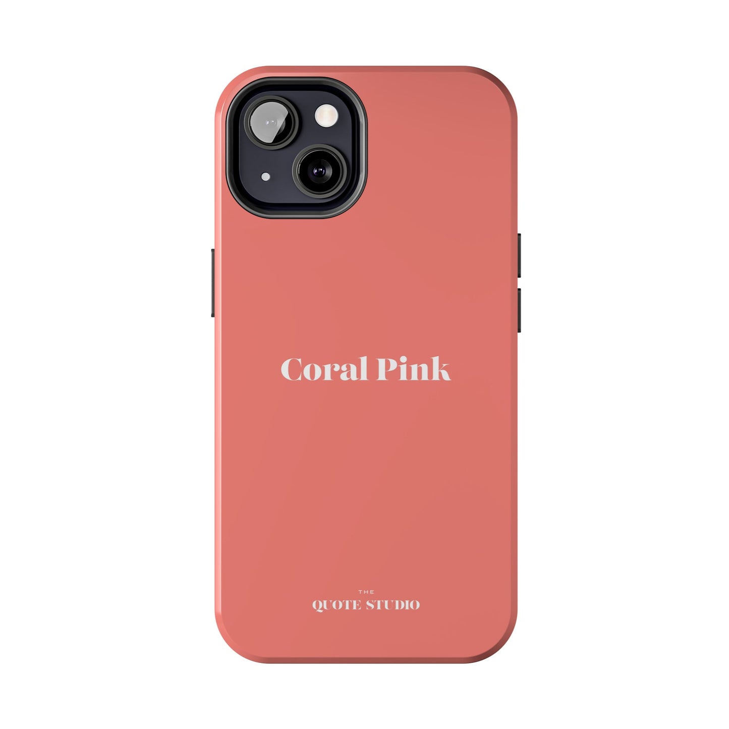 Tough Phone Cases - Coral Pink