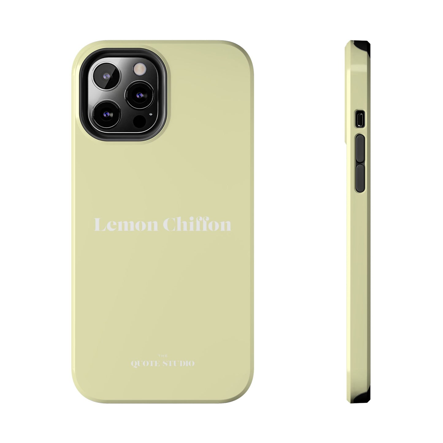 Tough Phone Cases - Lemon Chiffon