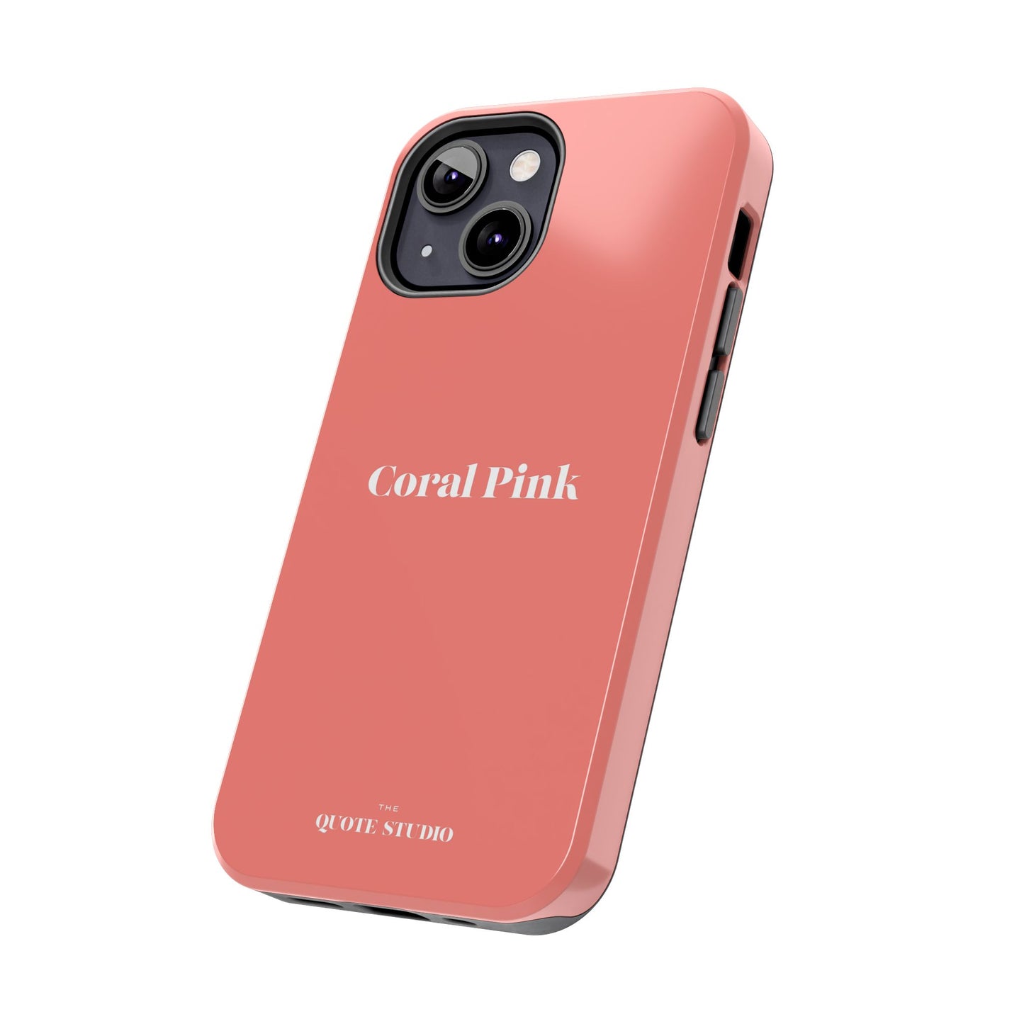 Tough Phone Cases - Coral Pink