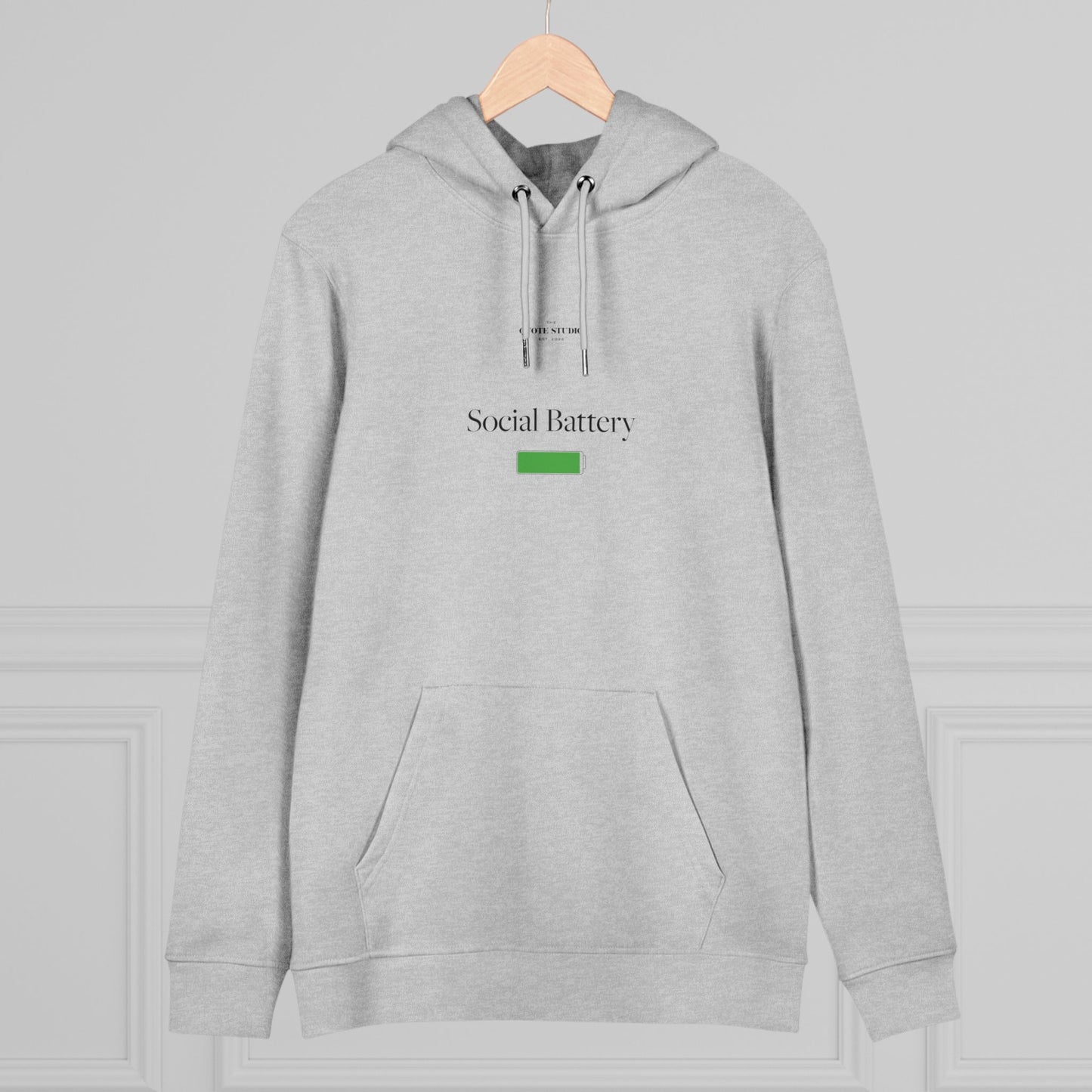 Social Battery High Hoodie