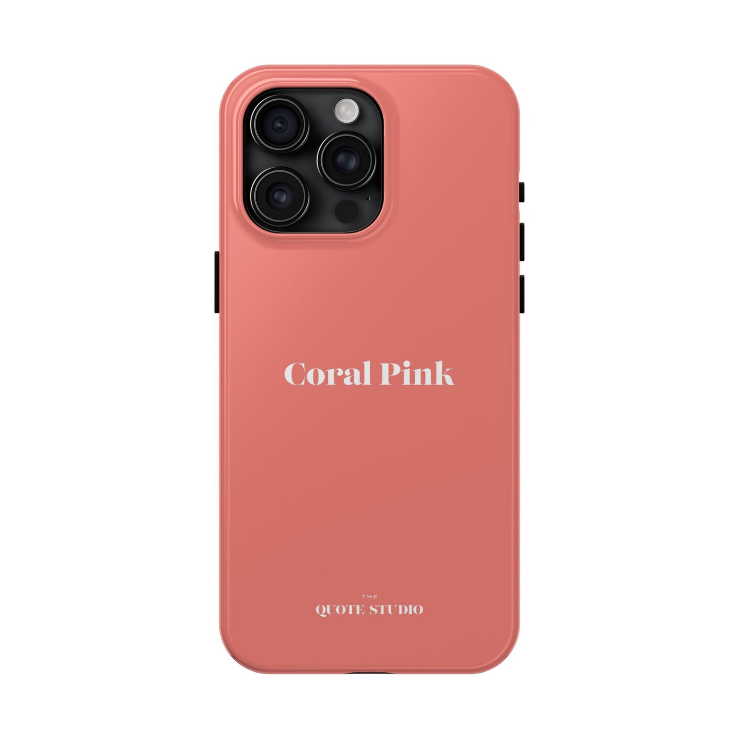 Tough Phone Cases - Coral Pink