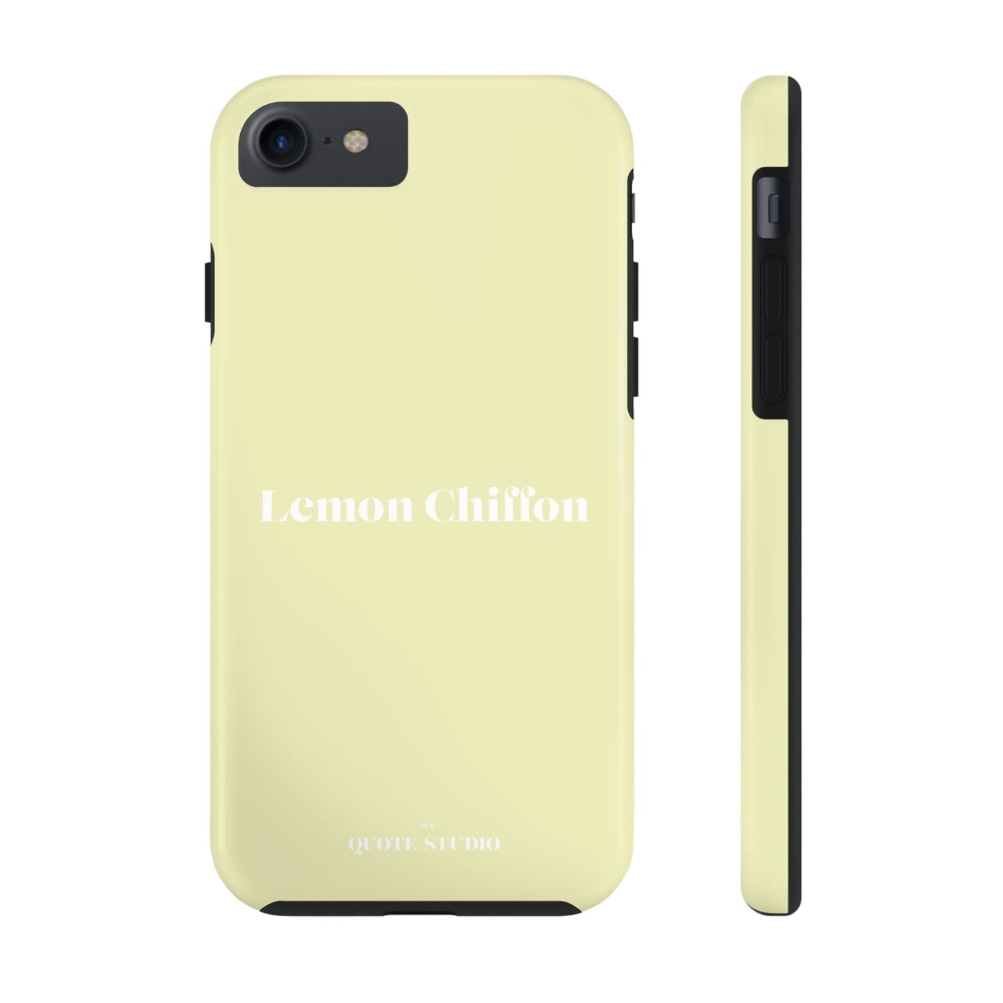 Tough Phone Cases - Lemon Chiffon
