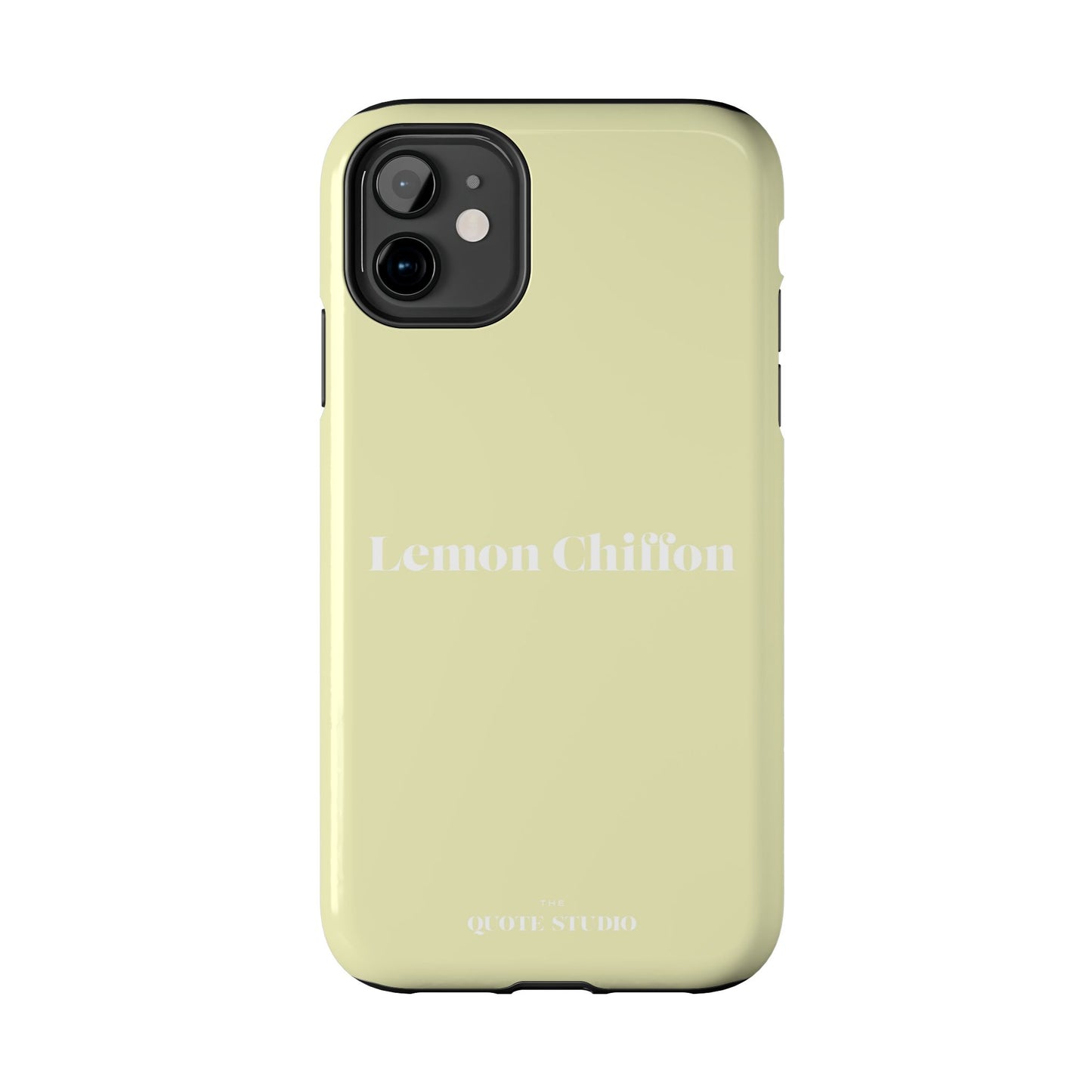 Tough Phone Cases - Lemon Chiffon