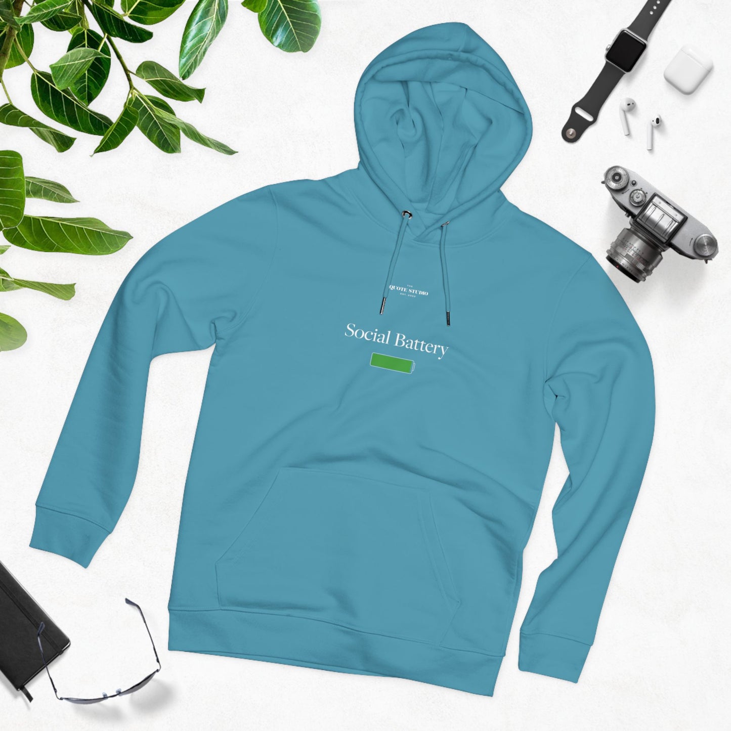 Social Battery High Hoodie