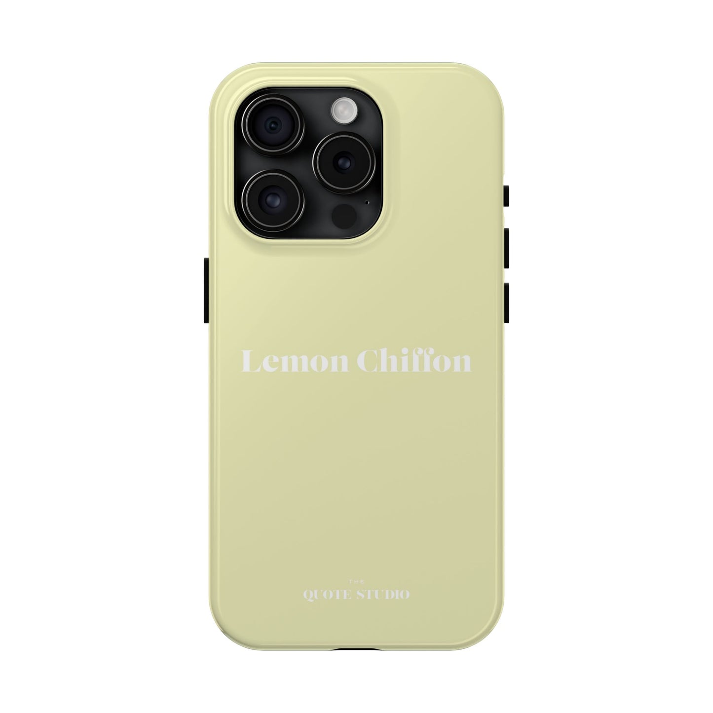 Tough Phone Cases - Lemon Chiffon