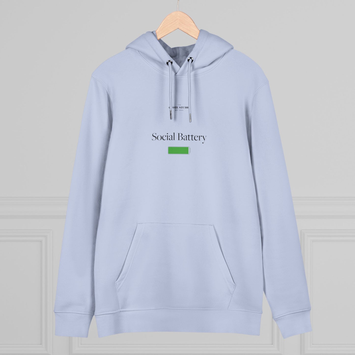 Social Battery High Hoodie