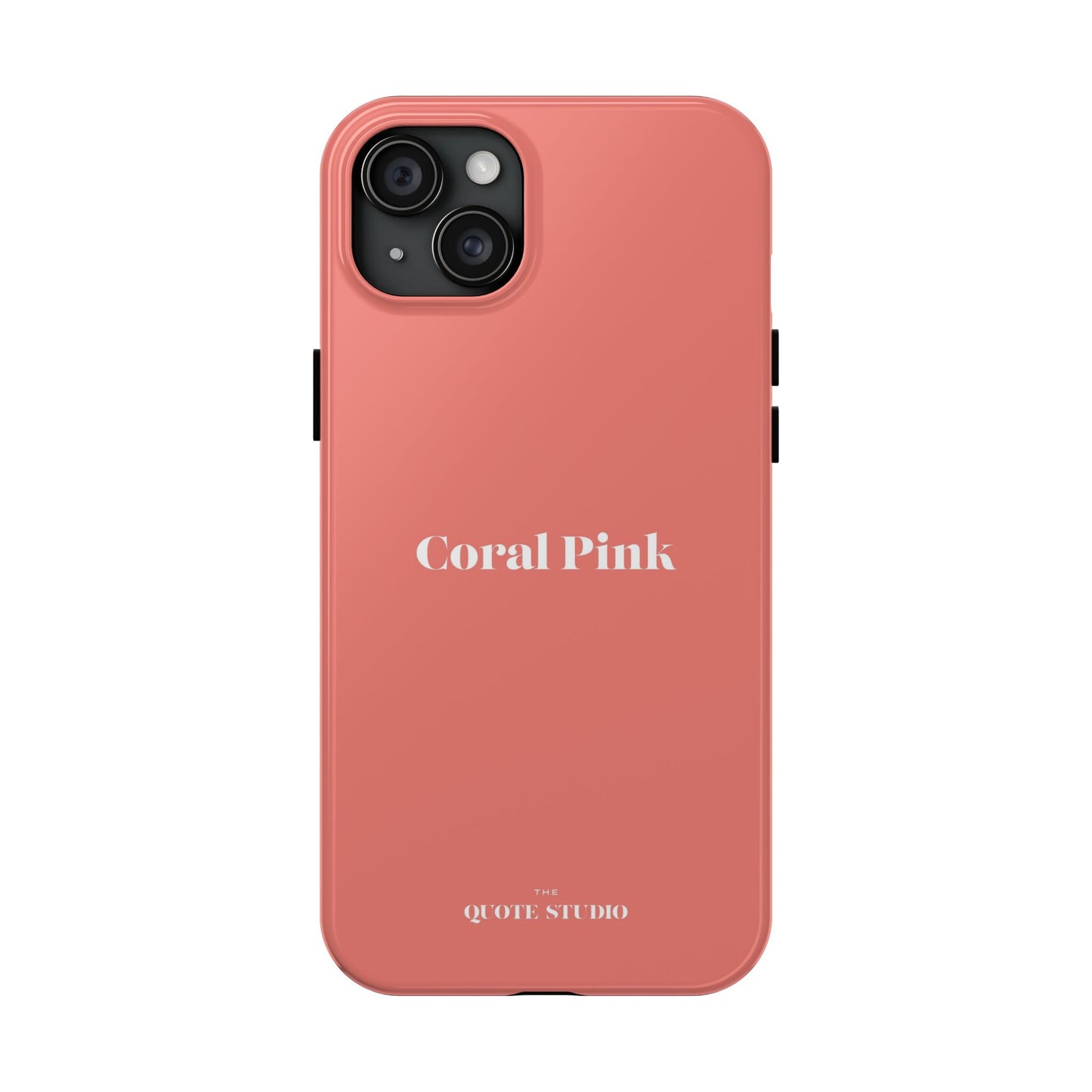 Tough Phone Cases - Coral Pink