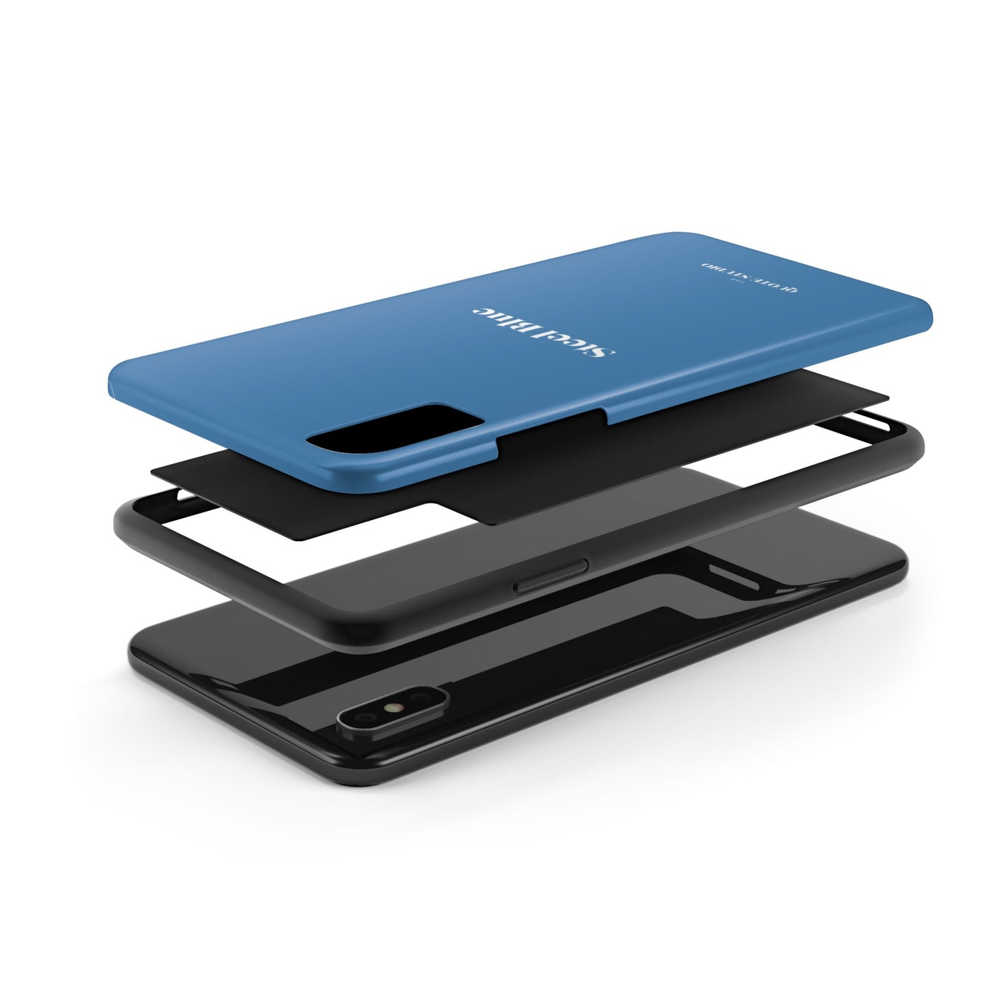 Tough Phone Cases - Steel Blue