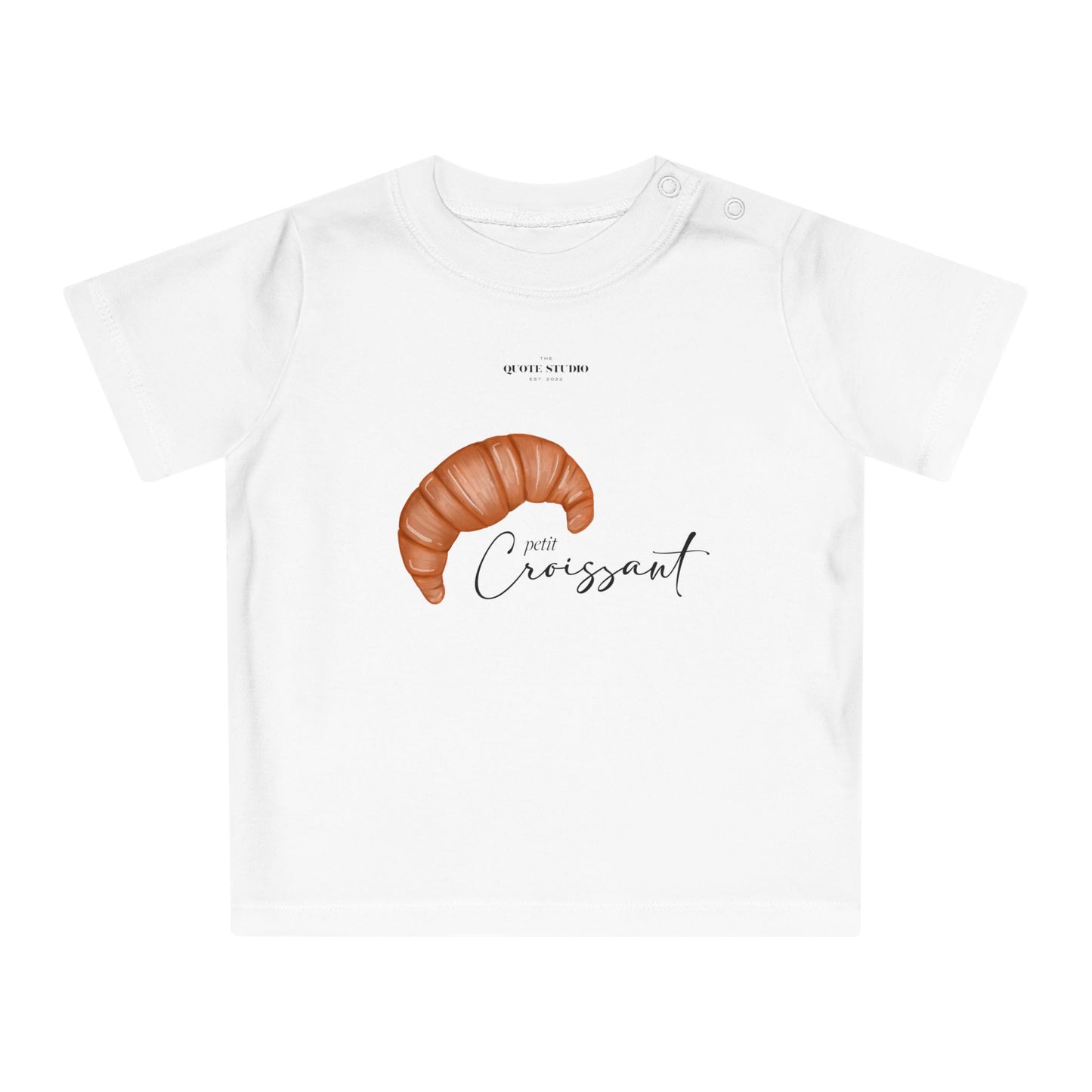 Petit Croissant Baby T-Shirt
