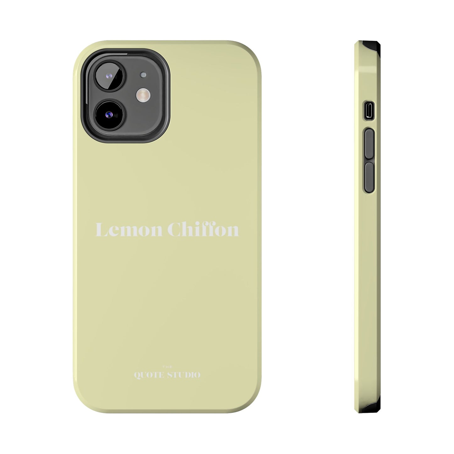 Tough Phone Cases - Lemon Chiffon