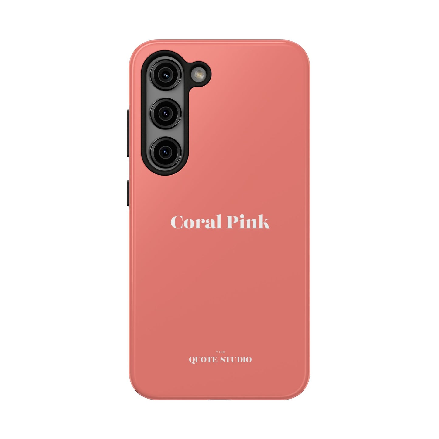 Tough Phone Cases - Coral Pink