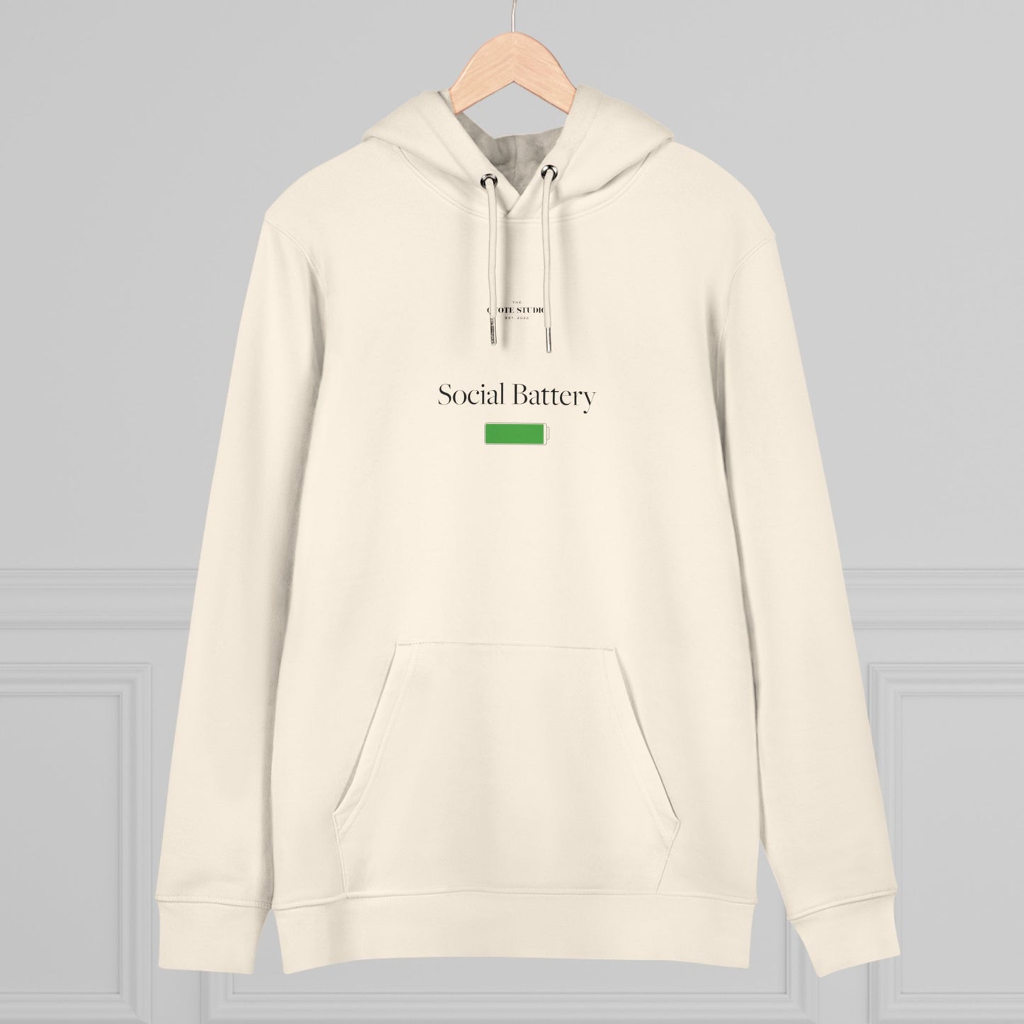 Social Battery High Hoodie