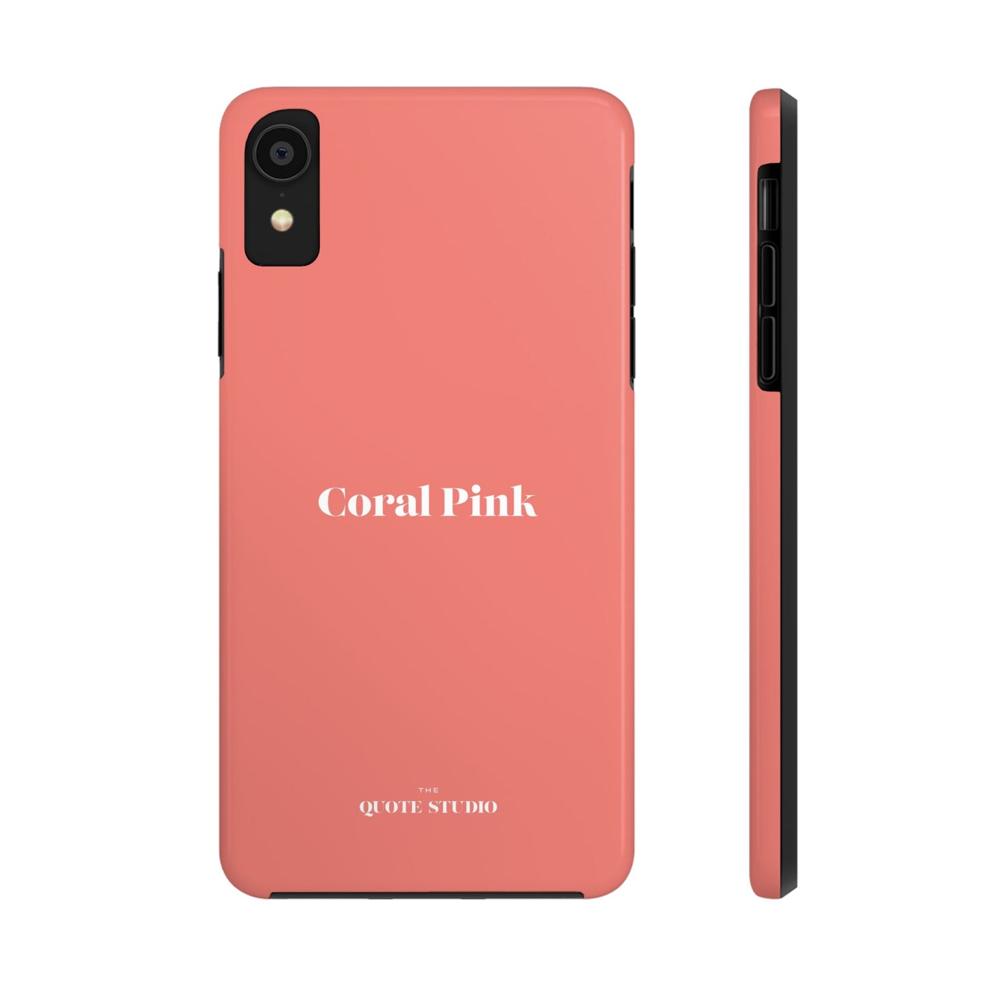 Tough Phone Cases - Coral Pink