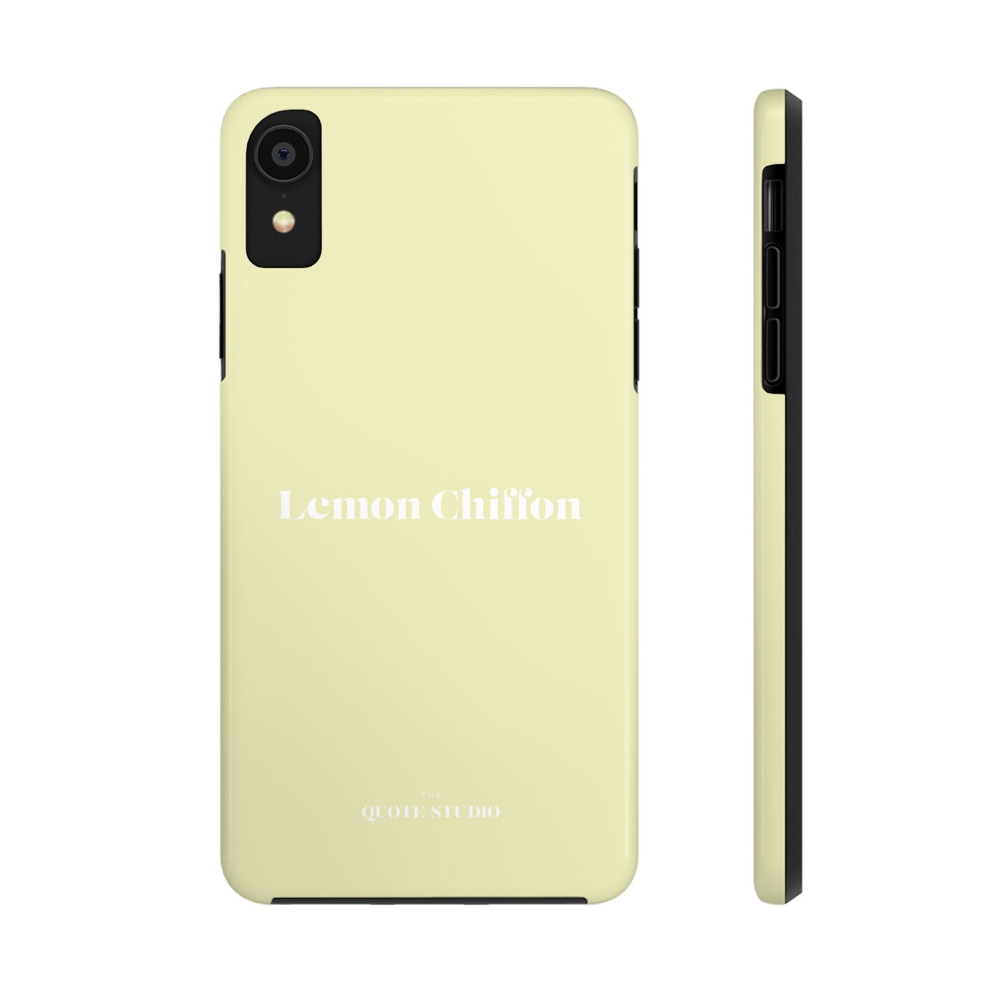 Tough Phone Cases - Lemon Chiffon